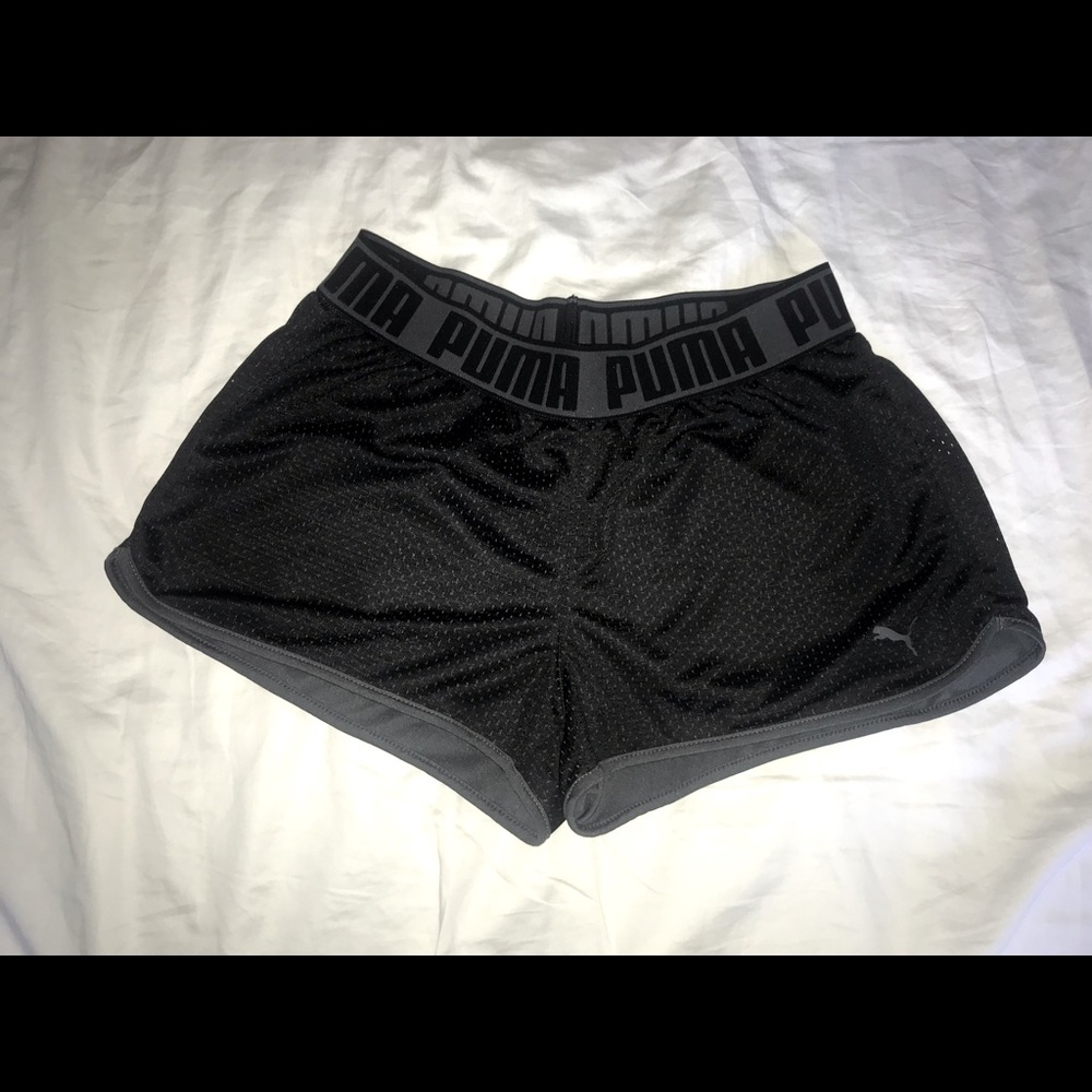 Puma black shorts small
